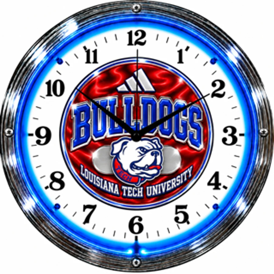 Louisiana Tech Bulldogs, Bulldogs neon clock