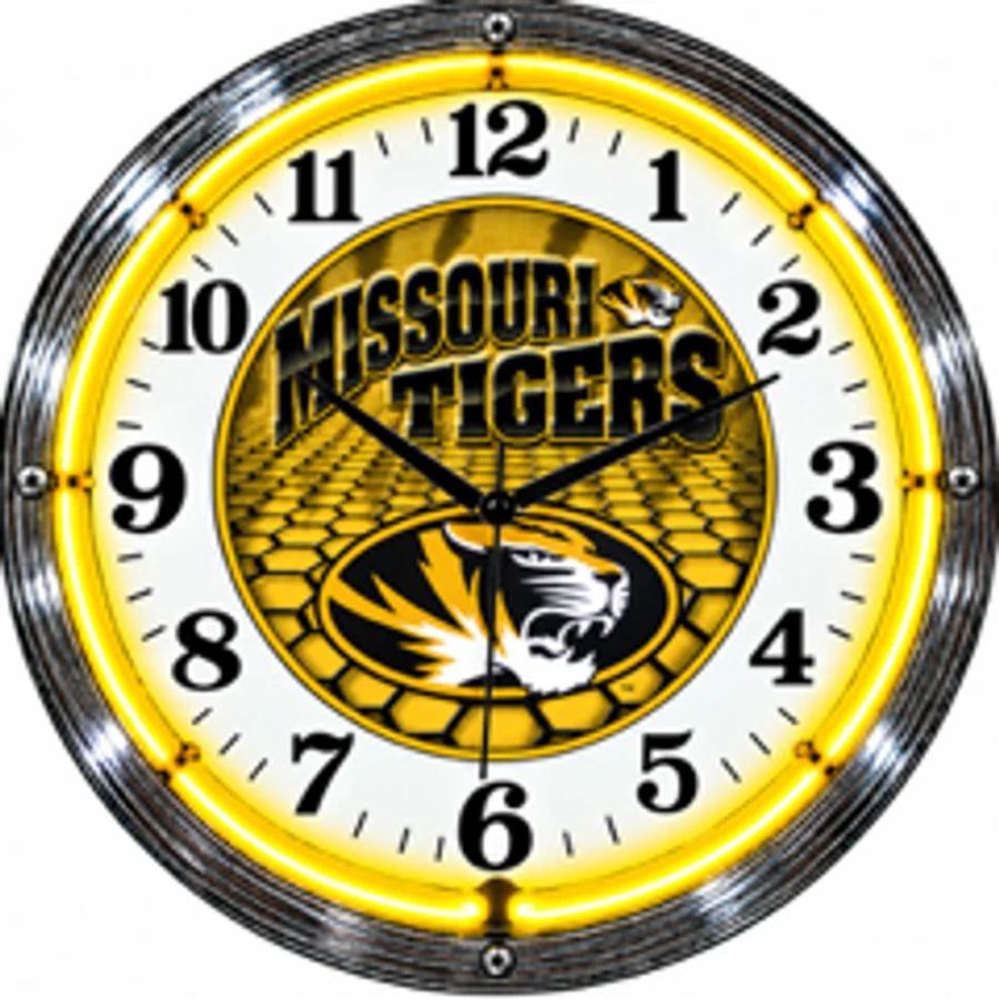 Missouri Tigers, Missouri Tigers neon clock