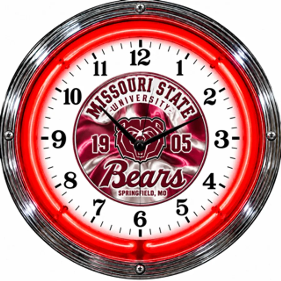 Missouri State Bears, Bears 1905 Springfield neon clock