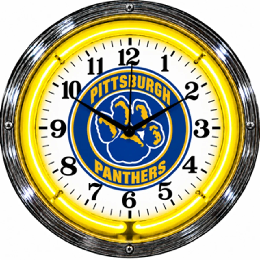 Pittsburgh Panthers, Panthers Paw neon clock