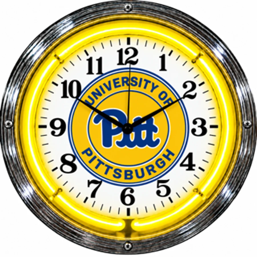 Pittsburgh Panthers, Pitt neon clock
