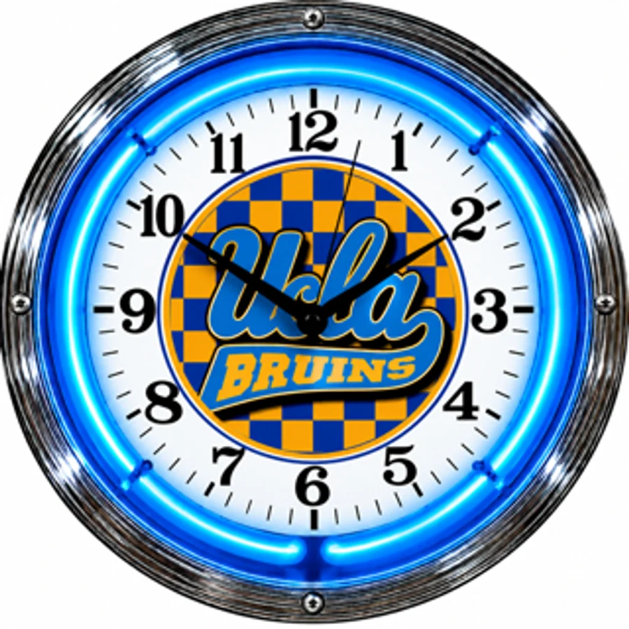 UCLA Bruins, Bruins Script neon clock
