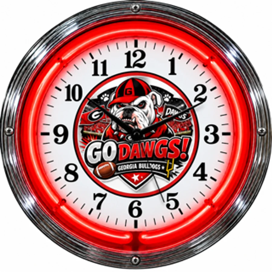 Georgia Bulldogs, Bulldog neon clock