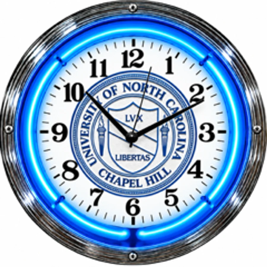 North Carolina Tar Heels, Chapel Hill neon clock