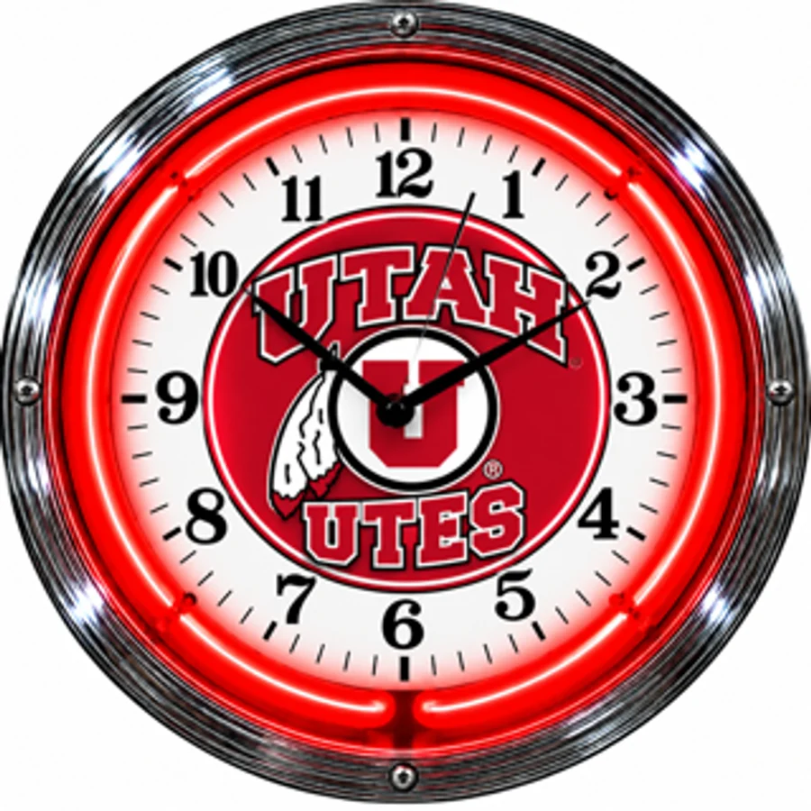 Utah Utes, Utes neon clock