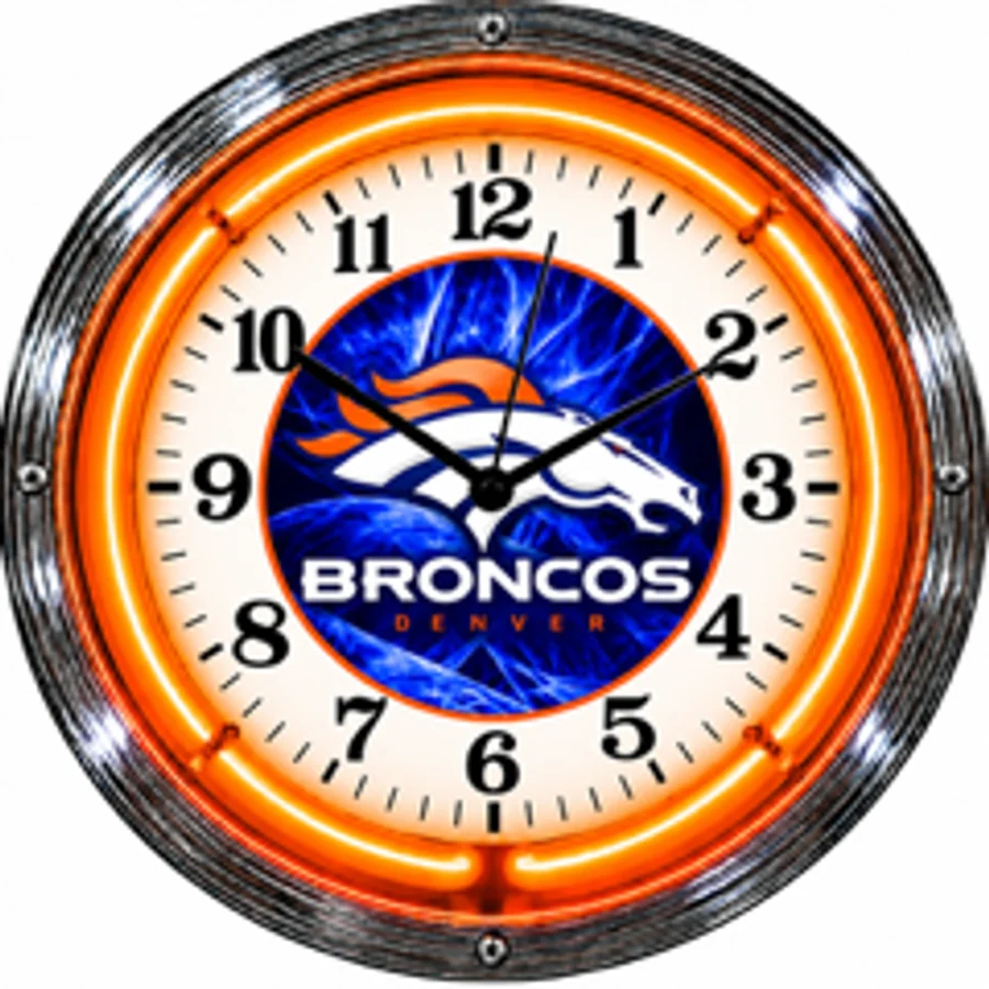 Denver Broncos, Broncos neon clock