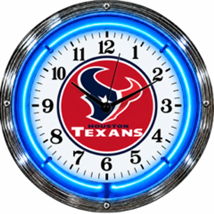 Houston Texans, Texans neon clock