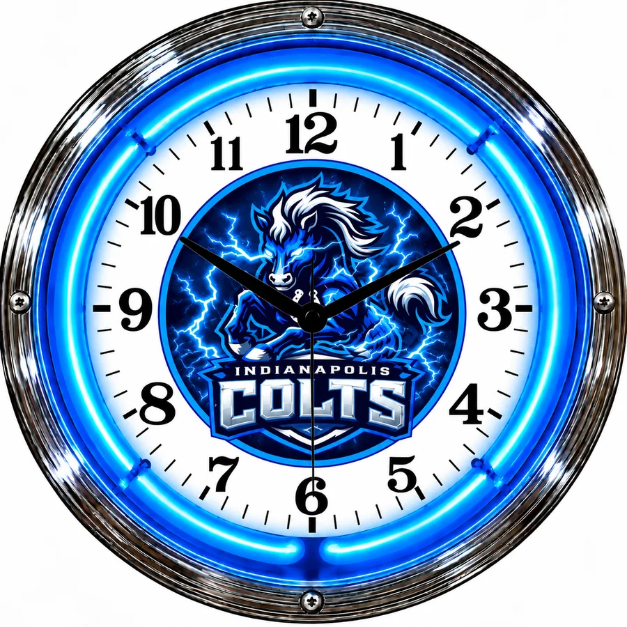 Indianapolis Colts, Horse neon clock