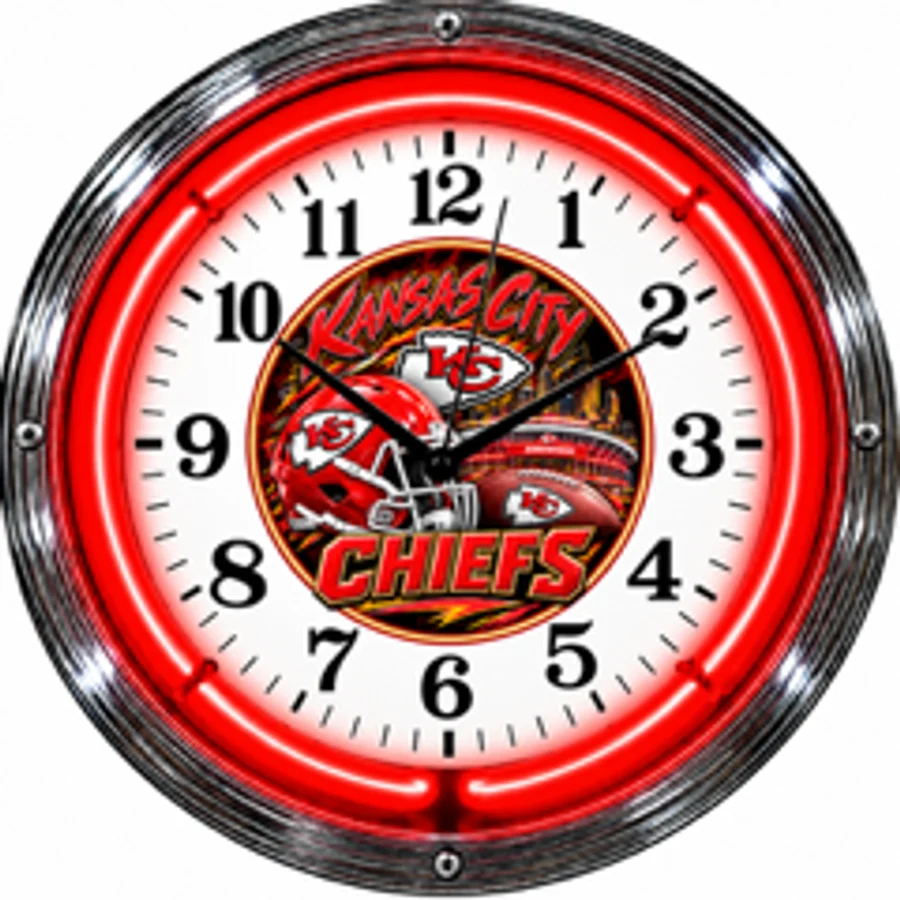 Kansas City Chiefs, Stadium neon clock