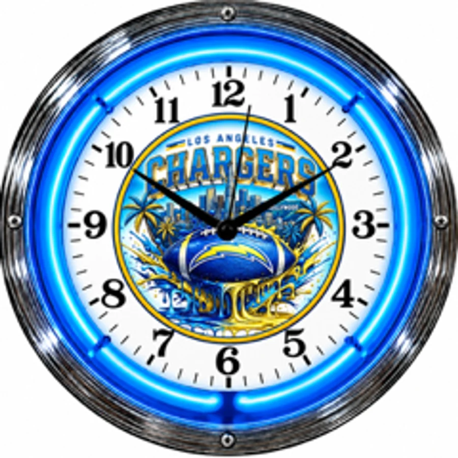 Los Angeles Chargers, Los Angeles Chargers neon clock