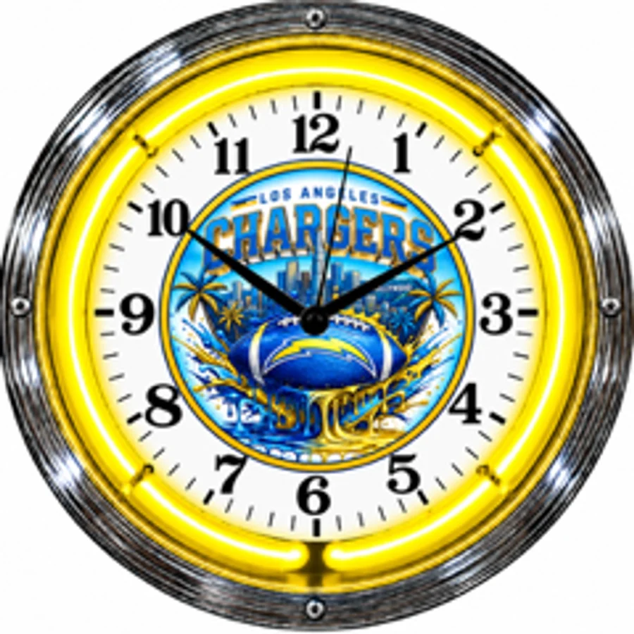 Los Angeles Chargers, Los Angeles Chargers neon clock