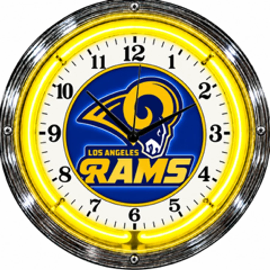 Los Angeles Rams, Los Angeles Rams neon clock
