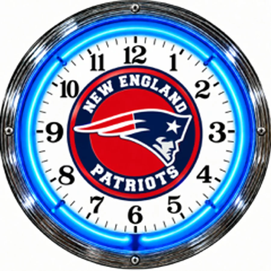 New England Patriots, Flying Elvis neon clock