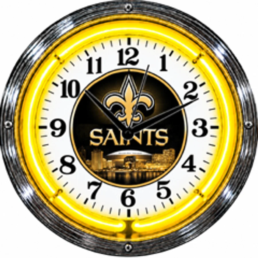 New Orleans Saints, Superdome neon clock