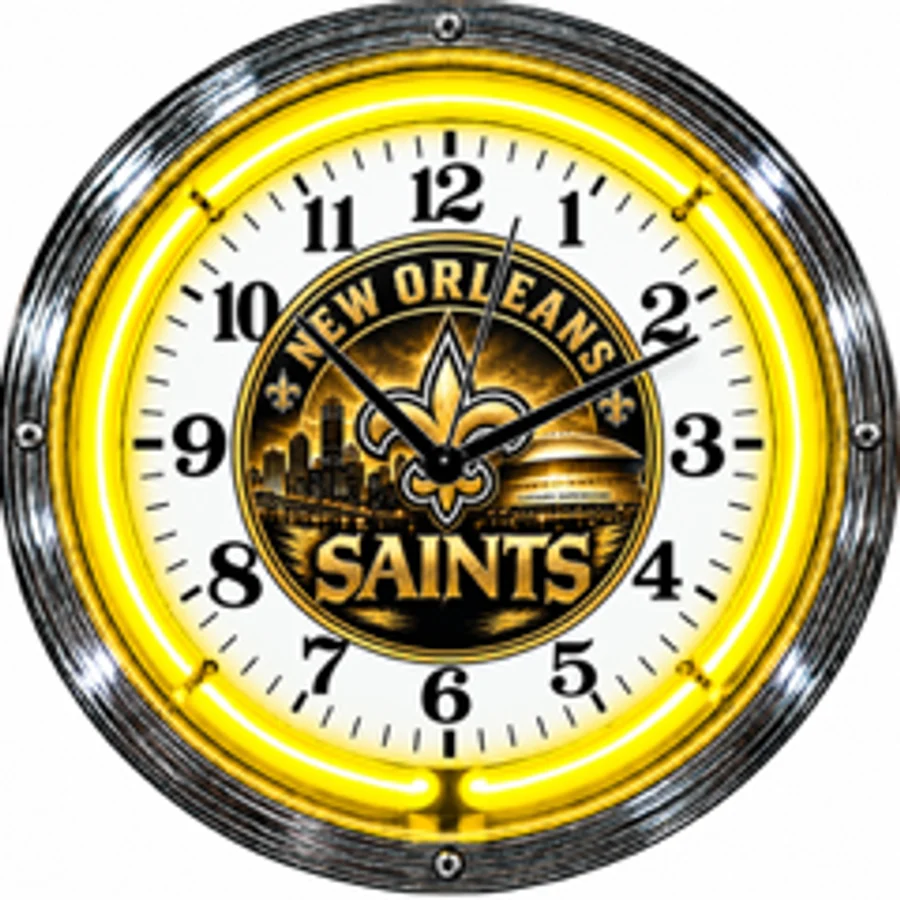 New Orleans Saints, New Orleans neon clock