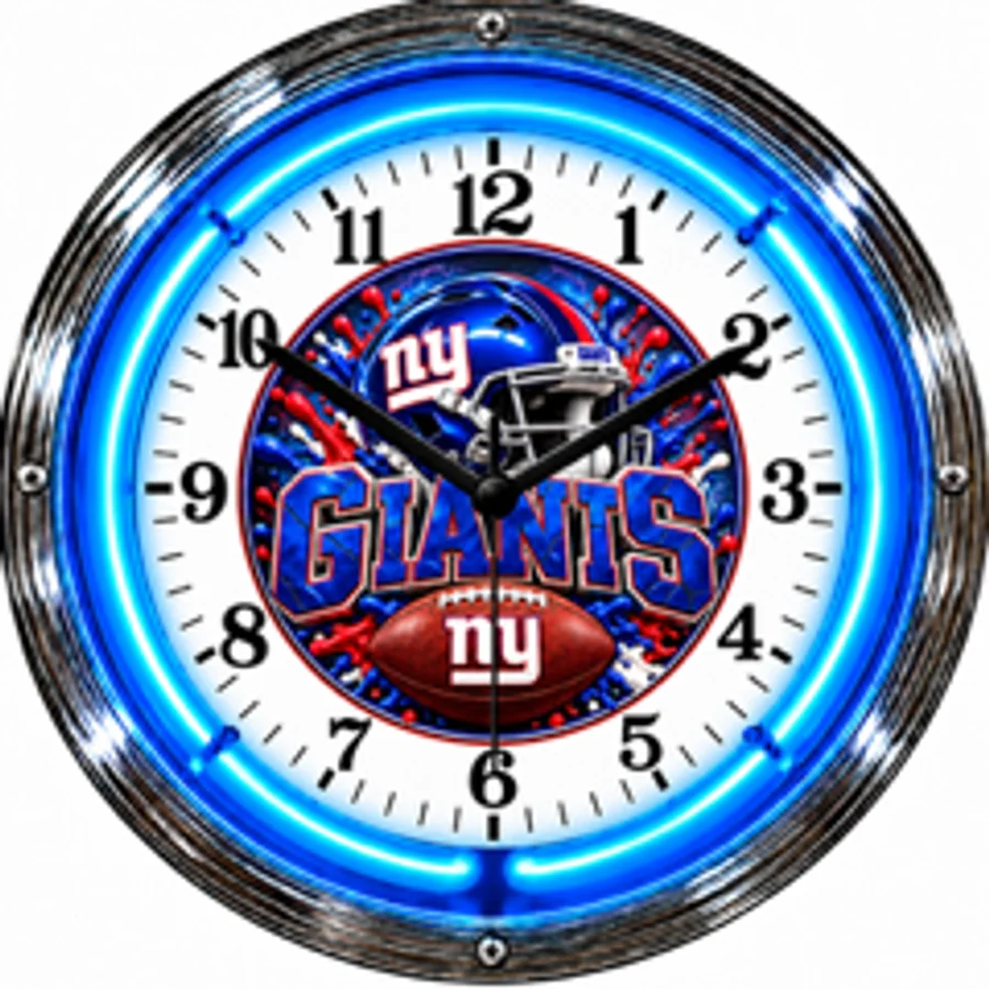 New York Giants, Splash neon clock