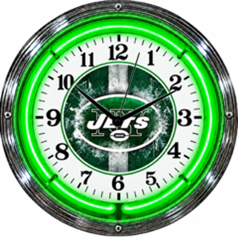 New York Jets, Stripe neon clock