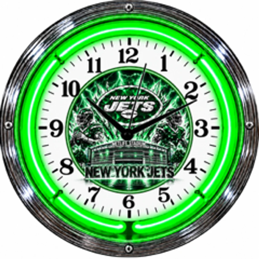 New York Jets, Stadium neon clock