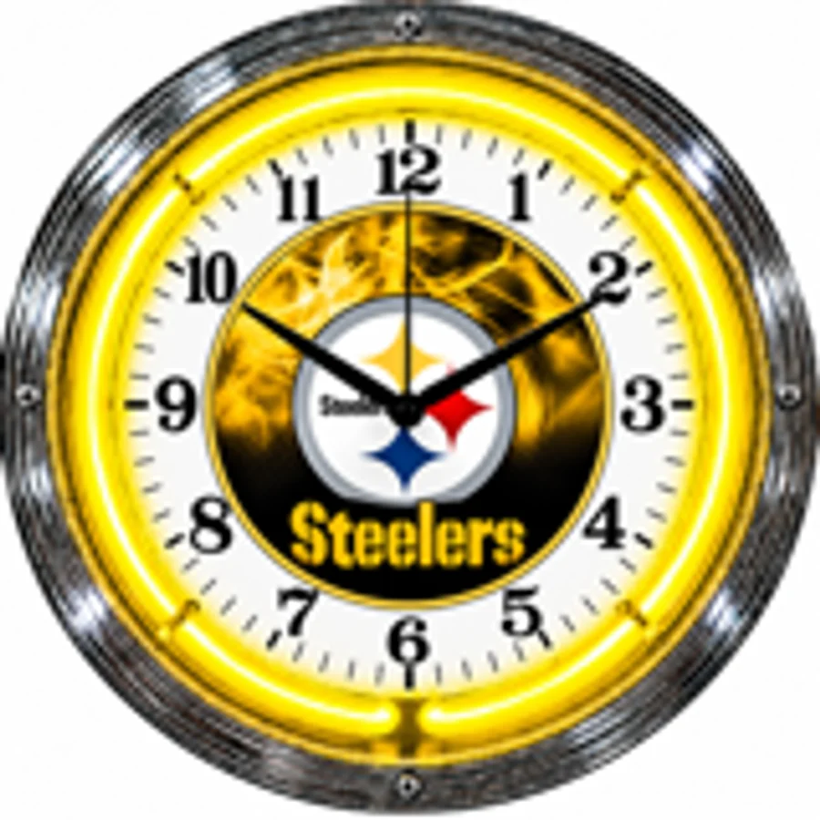 Pittsburgh Steelers, Steelers Classic neon clock