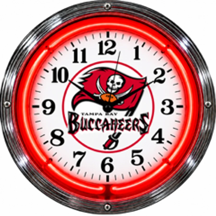 Tampa Bay Buccaneers, Flag neon clock