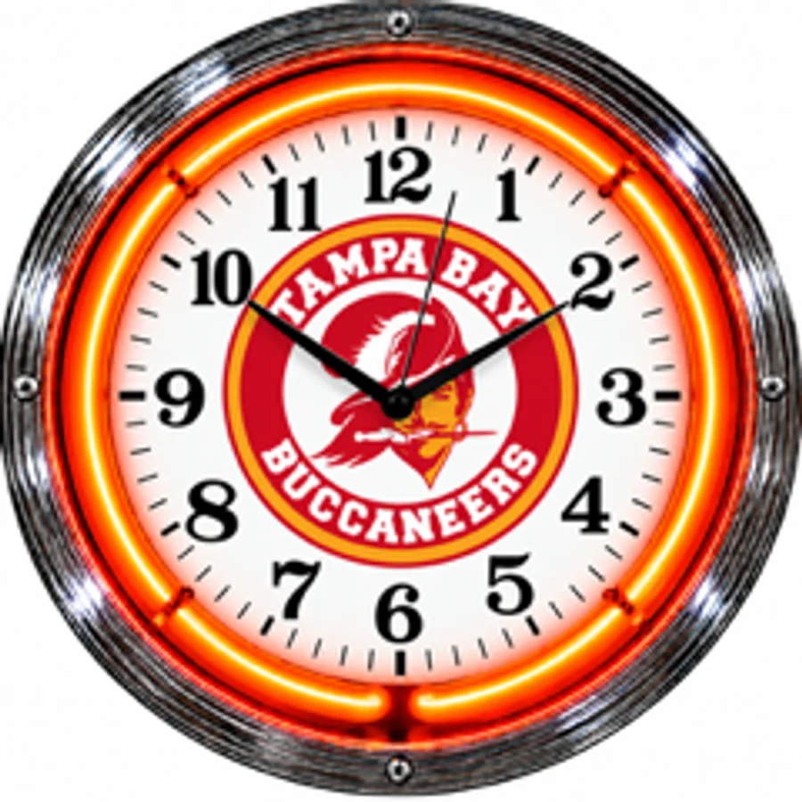 Tampa Bay Buccaneers, Creamsicle neon clock