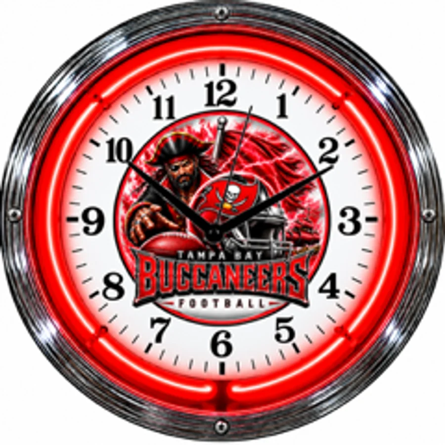Tampa Bay Buccaneers, Pirate neon clock
