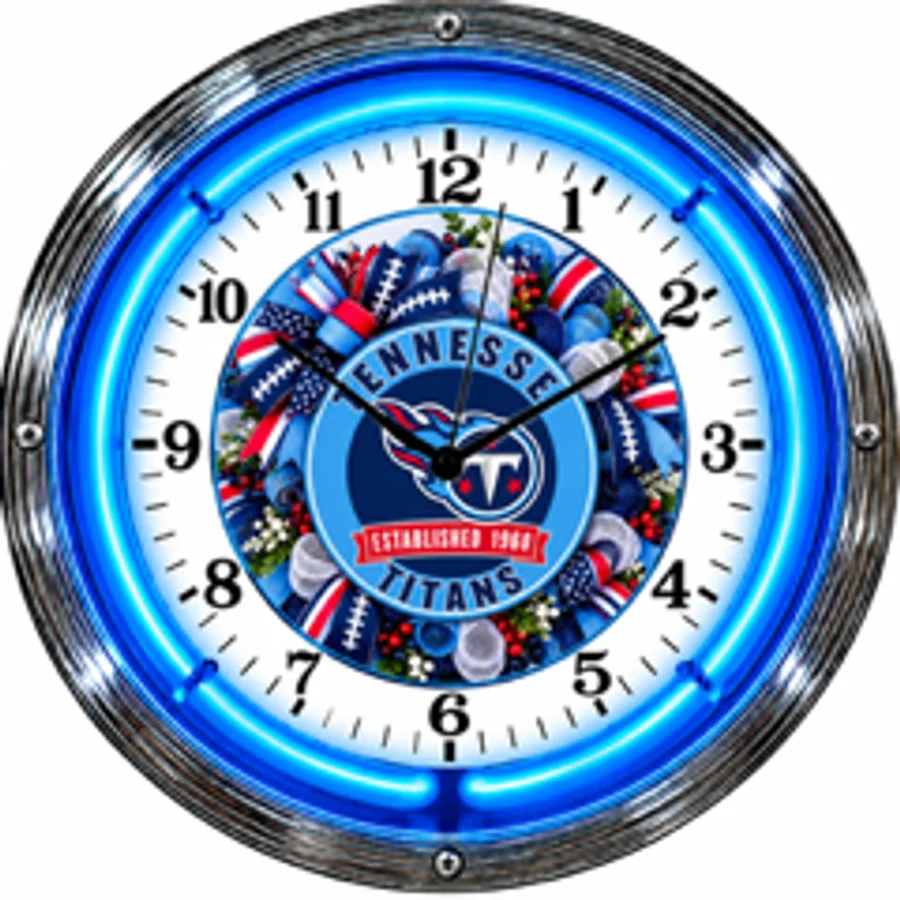 Tennessee Titans, Wreath neon clock