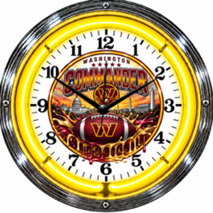 Washington Commanders, Capitol neon clock